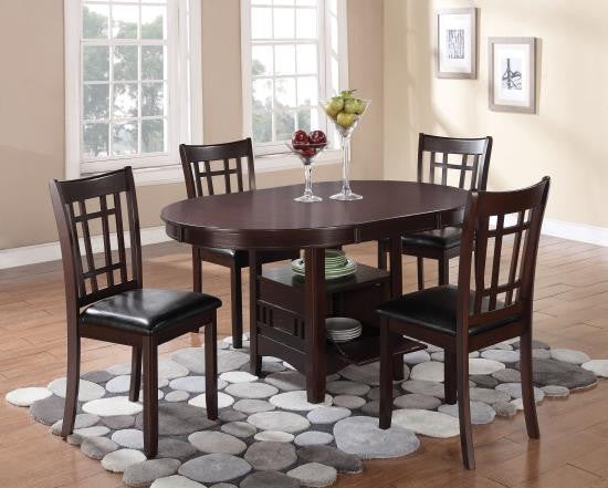 Lavon Dinning Table + 4 Chair  5 Piece Set