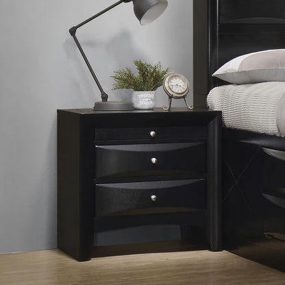 Briana Collection Nightstand – Stylish and Functional Storage with a Contemporary Design for Your Bedroom