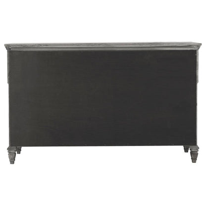 Avenue 8-Drawer Rectangular Dresser – Grey Finish for Modern Elegance and Spacious Bedroom Storage