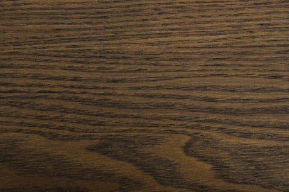 Modrest Marcia Modern Tobacco & Antique Brass Dining Table