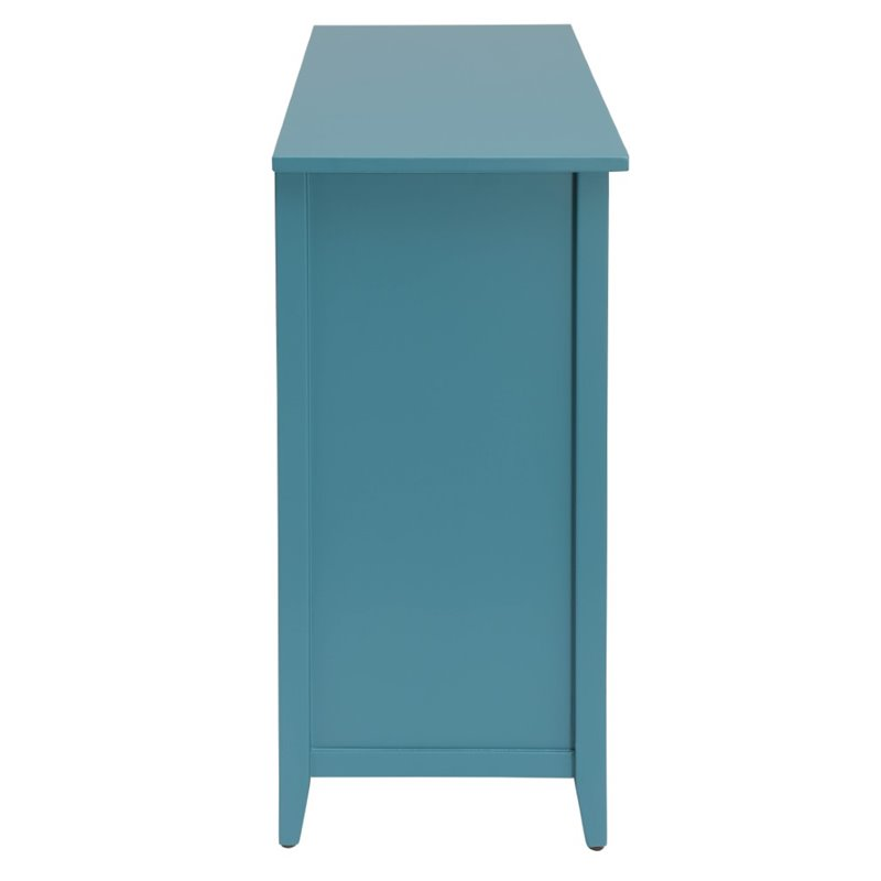 ACME Flavius Console Table in Teal