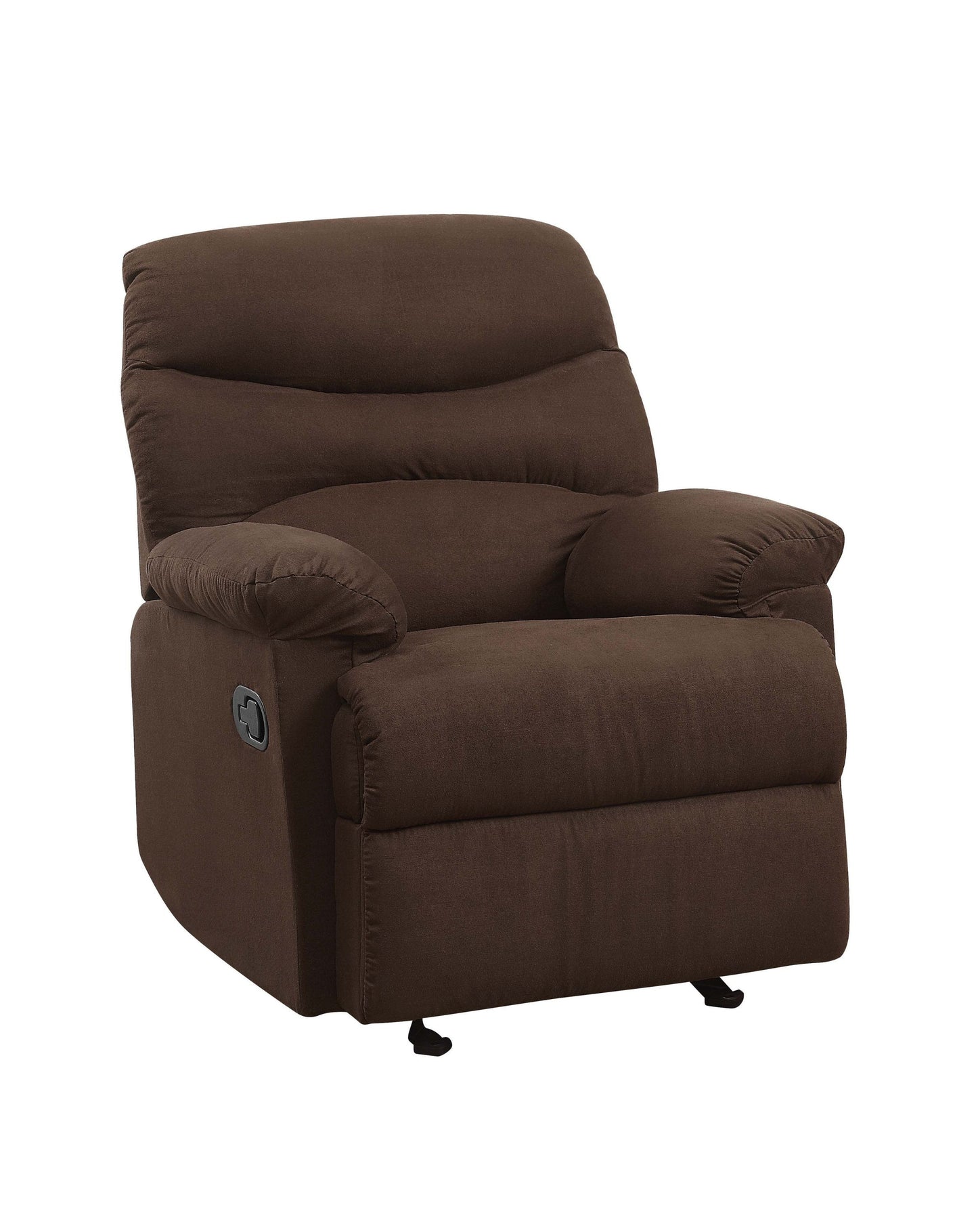 ACME Arcadia Glider Recliner (Motion) in Chocolate Microfiber