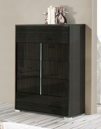 Modrest Ari Modern Grey Lacquer Chest