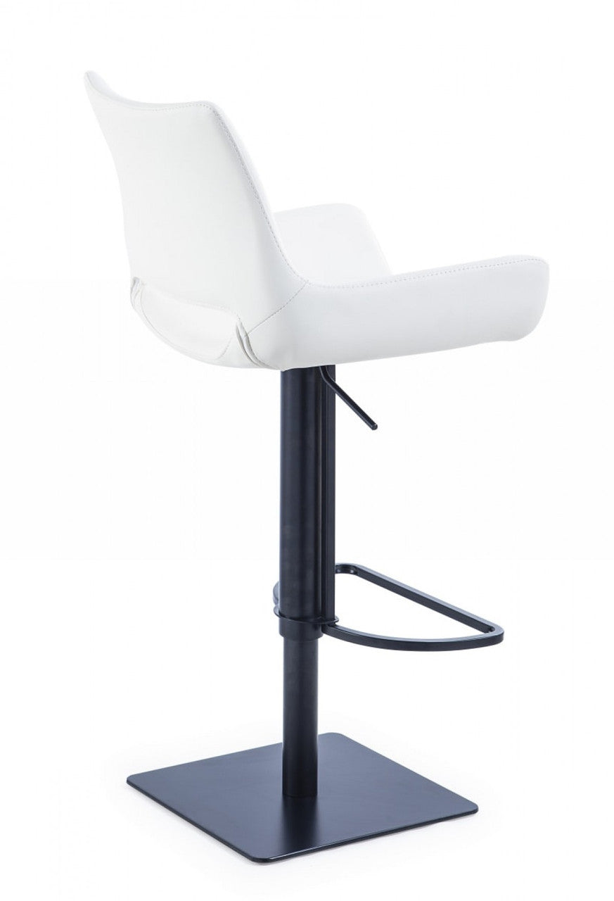 Modrest Niles Modern White Bar Stool