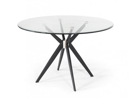 Modrest Dallas Modern Black Dining Table