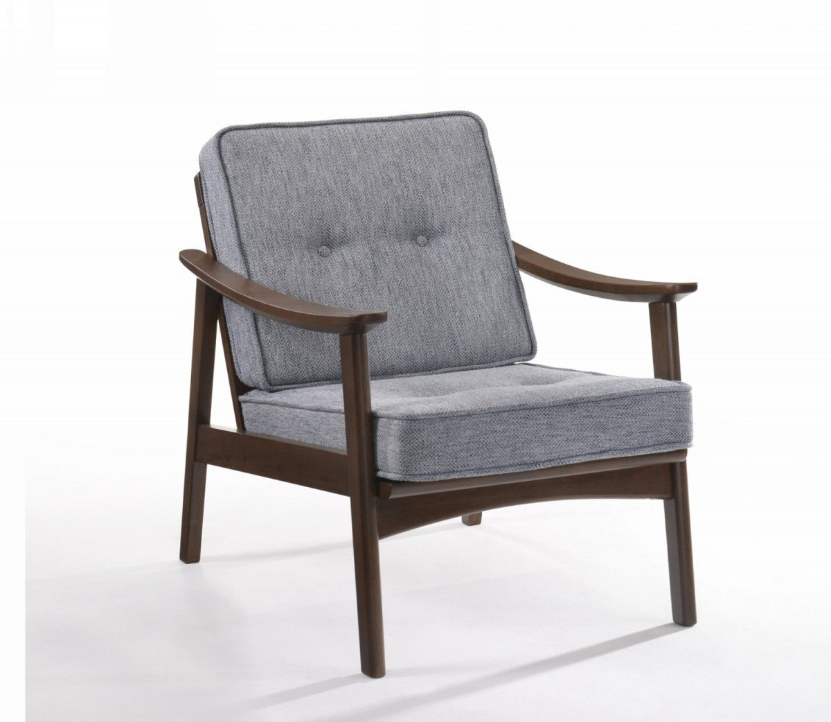 Modrest Andie Modern Dark Grey Accent Chair