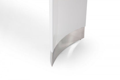 Modrest Corbett Contemporary White Bar Table