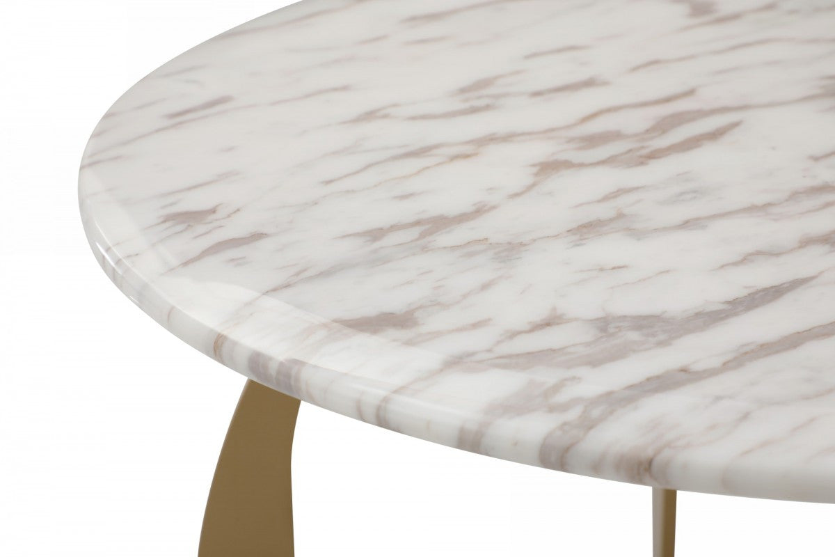 Modrest Echo Modern Marble End Table