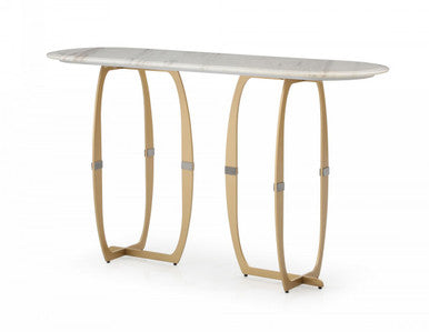 Modrest Echo Modern Marble Console Table