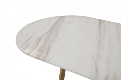 Modrest Echo Modern Marble Console Table