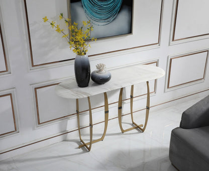 Modrest Echo Modern Marble Console Table