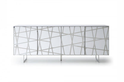 Modrest Kilson Modern White Buffet