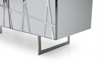 Modrest Kilson Modern White Buffet