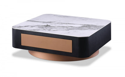 Modrest Peak Modern Black Oak Coffee Table