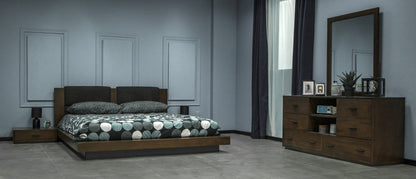 Nova Domus Fantasia - Contemporary Dark Walnut Dresser