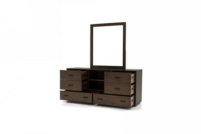 Nova Domus Fantasia - Contemporary Dark Walnut Dresser