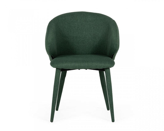Modrest Keller Modern Green Dining Chair (Set of 2)