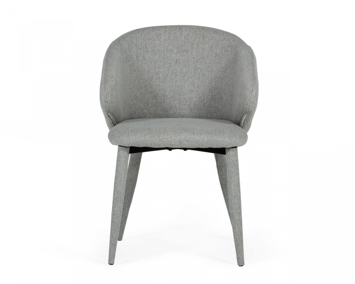 Modrest Keller Modern Grey Dining Chair (Set of 2)