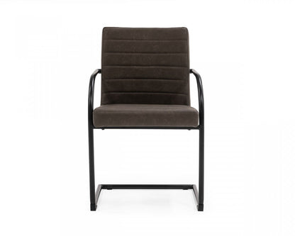 Modrest Ivey - Modern Brown Dining Chair (Set of 2)