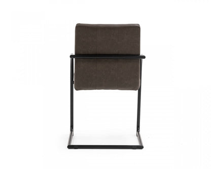 Modrest Ivey - Modern Brown Dining Chair (Set of 2)
