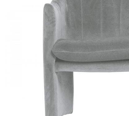 Modrest Danube Modern Grey Fabric Dining Chair