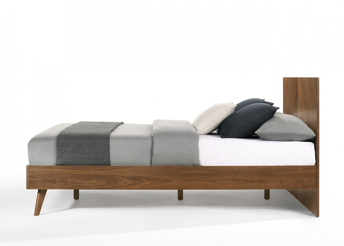Nova Domus Kamela -Modern Walnut Bed