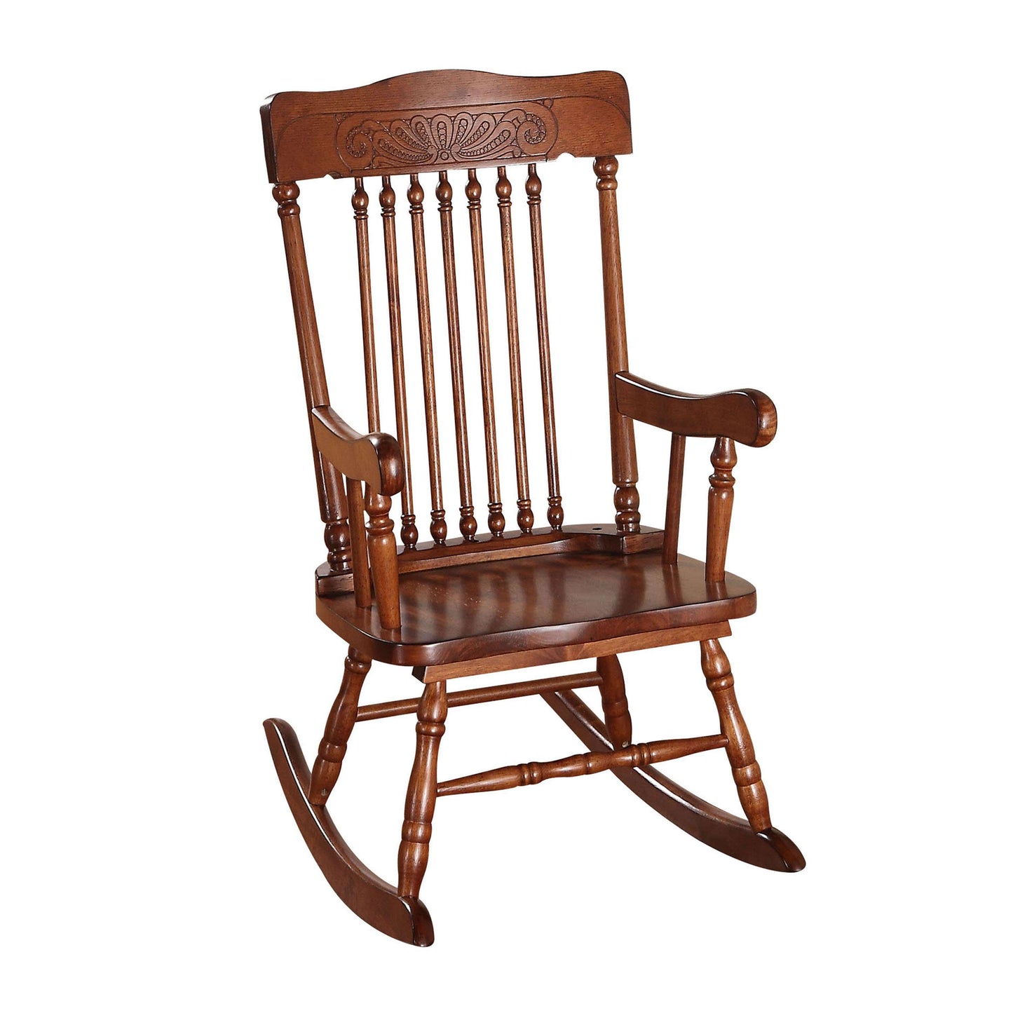ACME Kloris Youth Rocking Chair in Tobacco