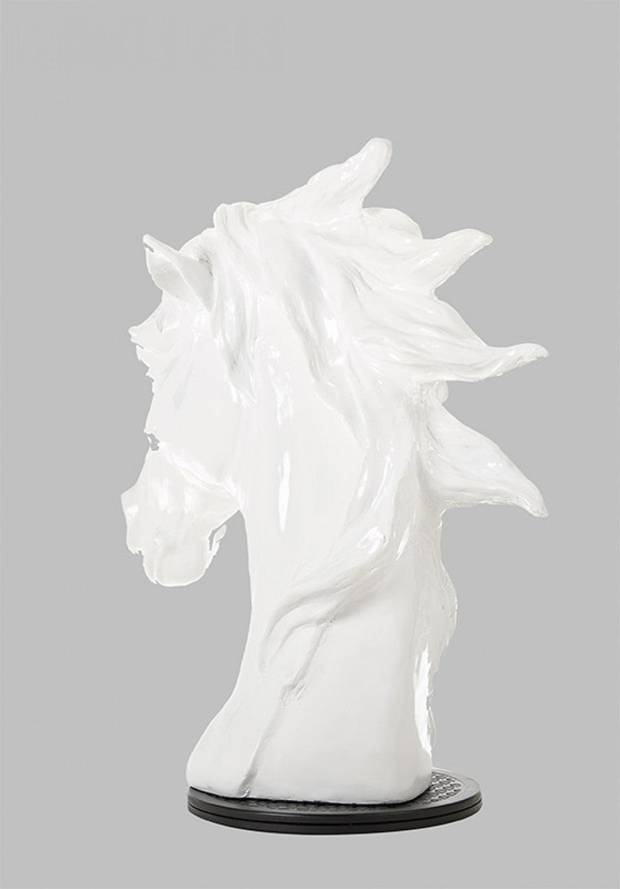 Modrest SZ0002 - Modern White Horse Head Sculpture