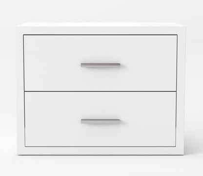 Modrest Adan Modern White Nightstand