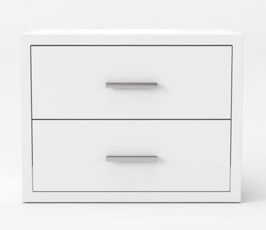 Modrest Adan Modern White Nightstand