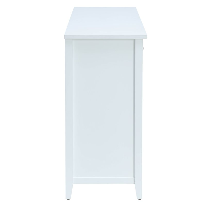 ACME Flavius Console Table in White