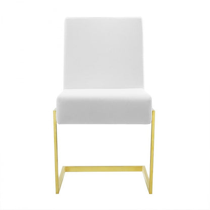 Modrest Batavia - Modern White Dining Chair (Set of 2)