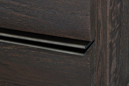 Modrest Selma Modern Dark Drift Oak Chest