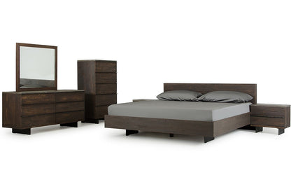 Modrest Selma Modern Dark Drift Oak Chest