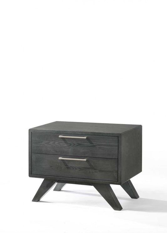 Nova Domus Soria Modern Grey Wash Nightstand