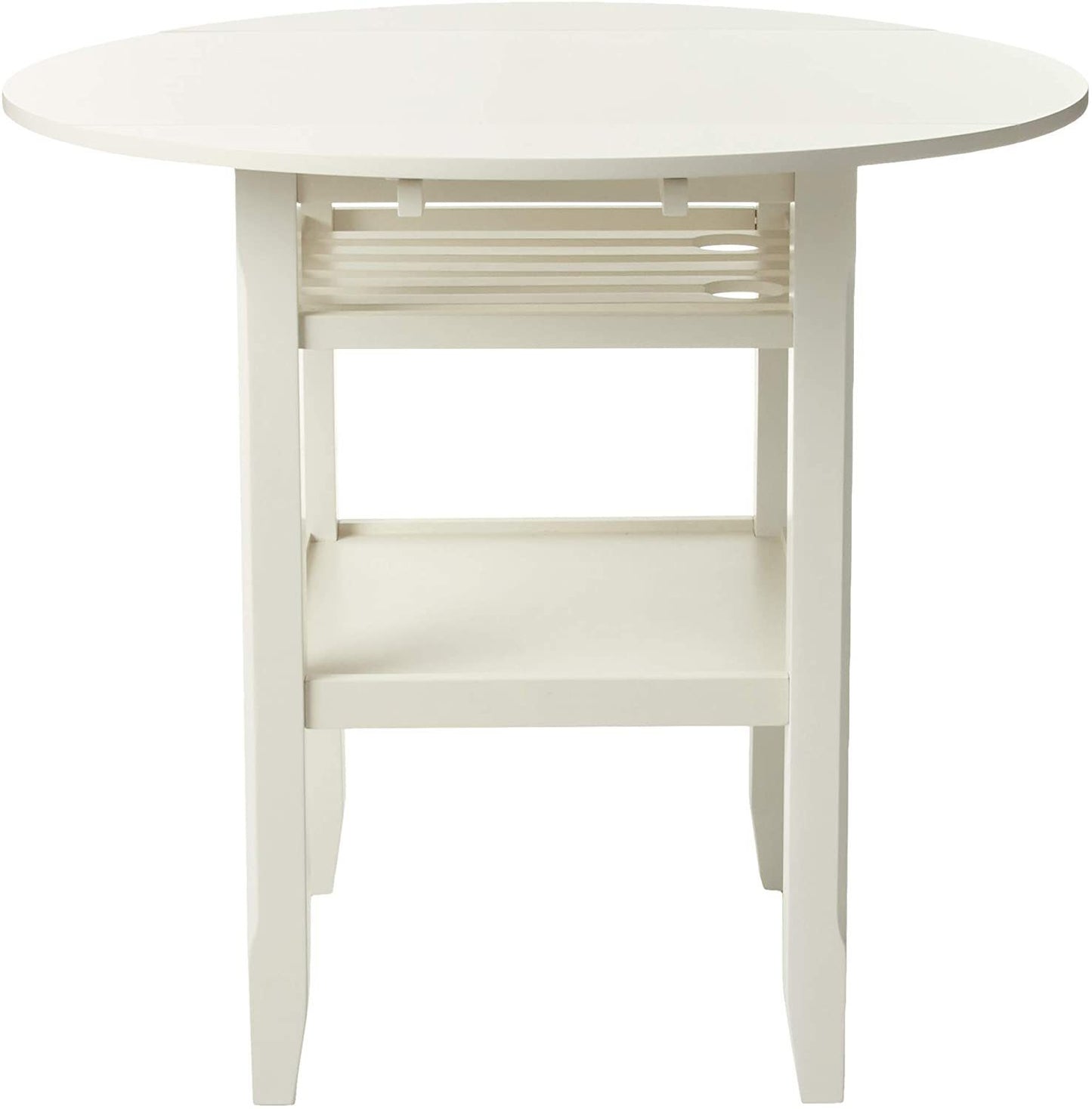 ACME Tartys Counter Height Table in Cream