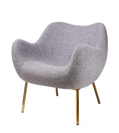Modrest Cicero - Modern Grey Accent Chair