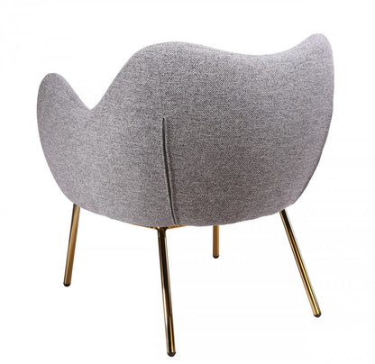 Modrest Cicero - Modern Grey Accent Chair