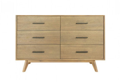 Modrest Claire Contemporary Walnut Dresser