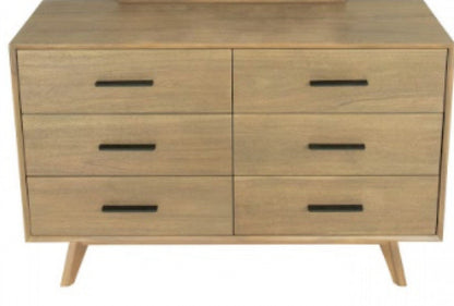 Modrest Claire Contemporary Walnut Dresser
