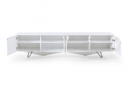 Modrest Columbia Modern White TV Stand