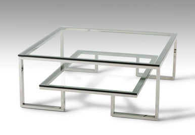Modrest CT888VG Modern Glass Coffee Table