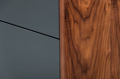 Nova Domus Dali Modern Grey & Walnut Chest