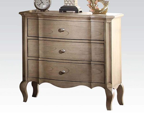 ACME Chelmsford Nightstand in Antique Taupe