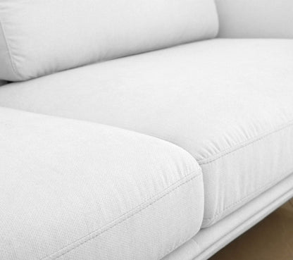 Divani Casa Dolly Modern Off White Fabric Sofa