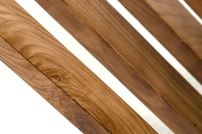Modrest Draper Contemporary Walnut & Glass Dining Table