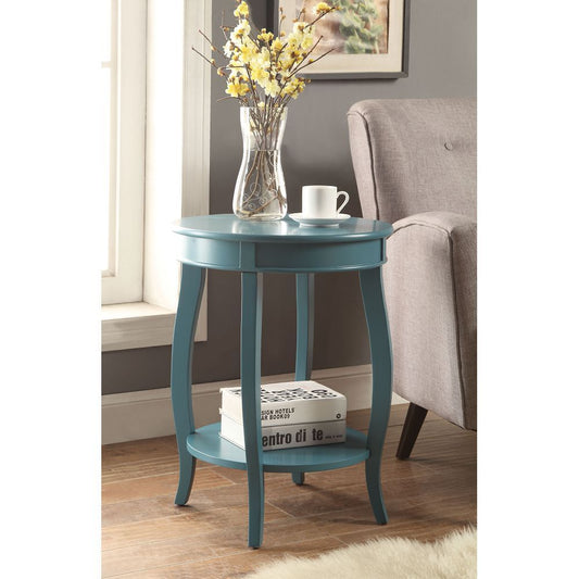 ACME Aberta Side Table in Teal