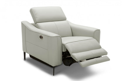 Divani Casa Eden Modern Grey Leather Sofa Set