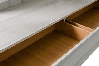 Modrest Ethan Italian Modern Grey Dresser – Sleek Contemporary Bedroom Storage