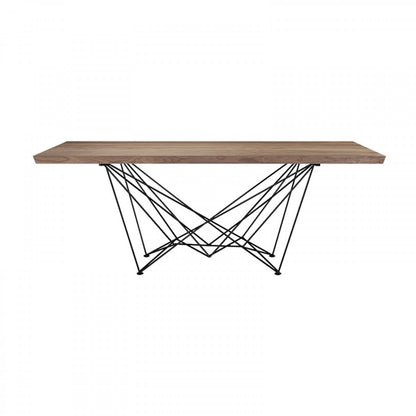 Modrest Naomi Modern Walnut Dining Table